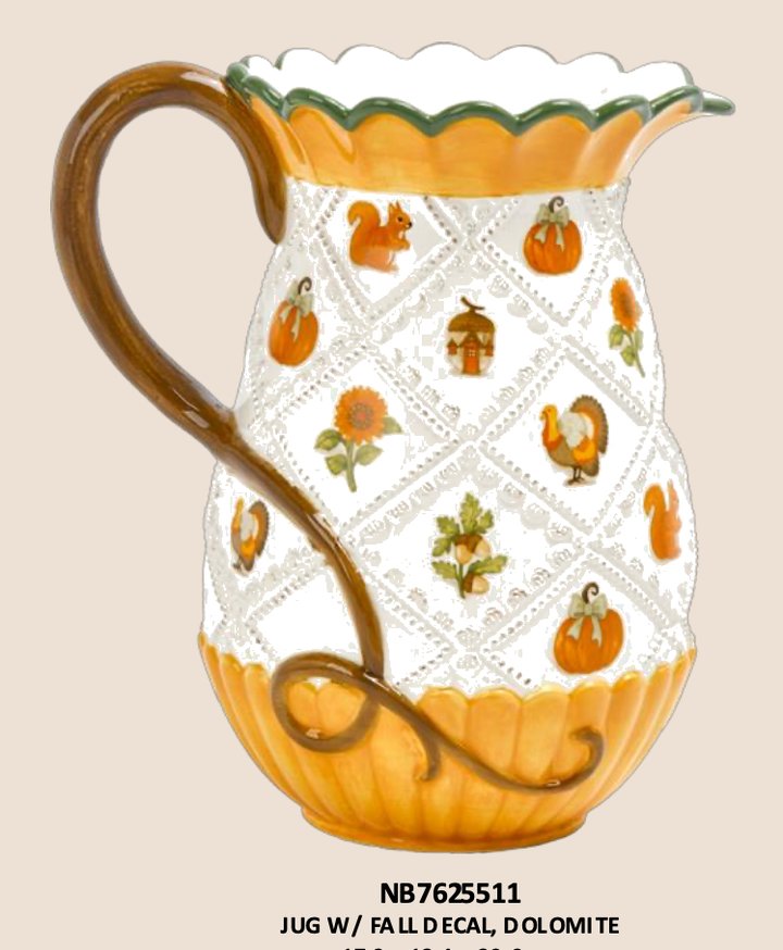 Jug with Fall Decal 7