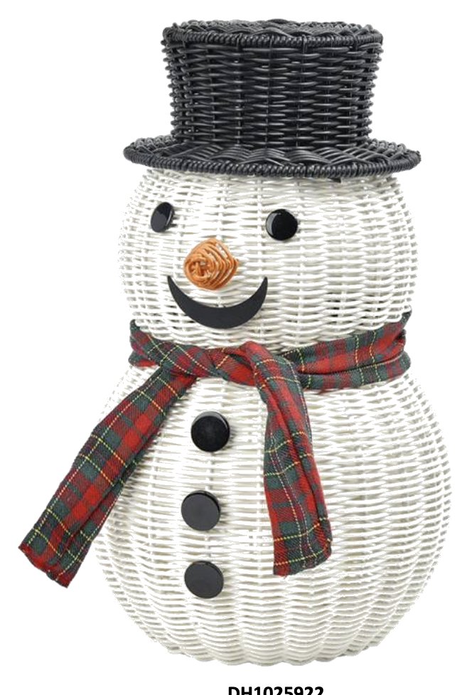 Woven Snowman,Plastic 9