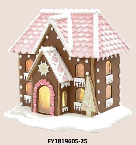 BISCUIT HOUSE with LED 10