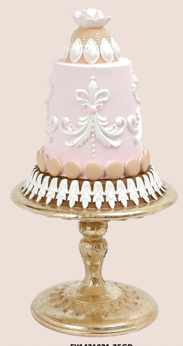 Royal Cake On Pedestal 9