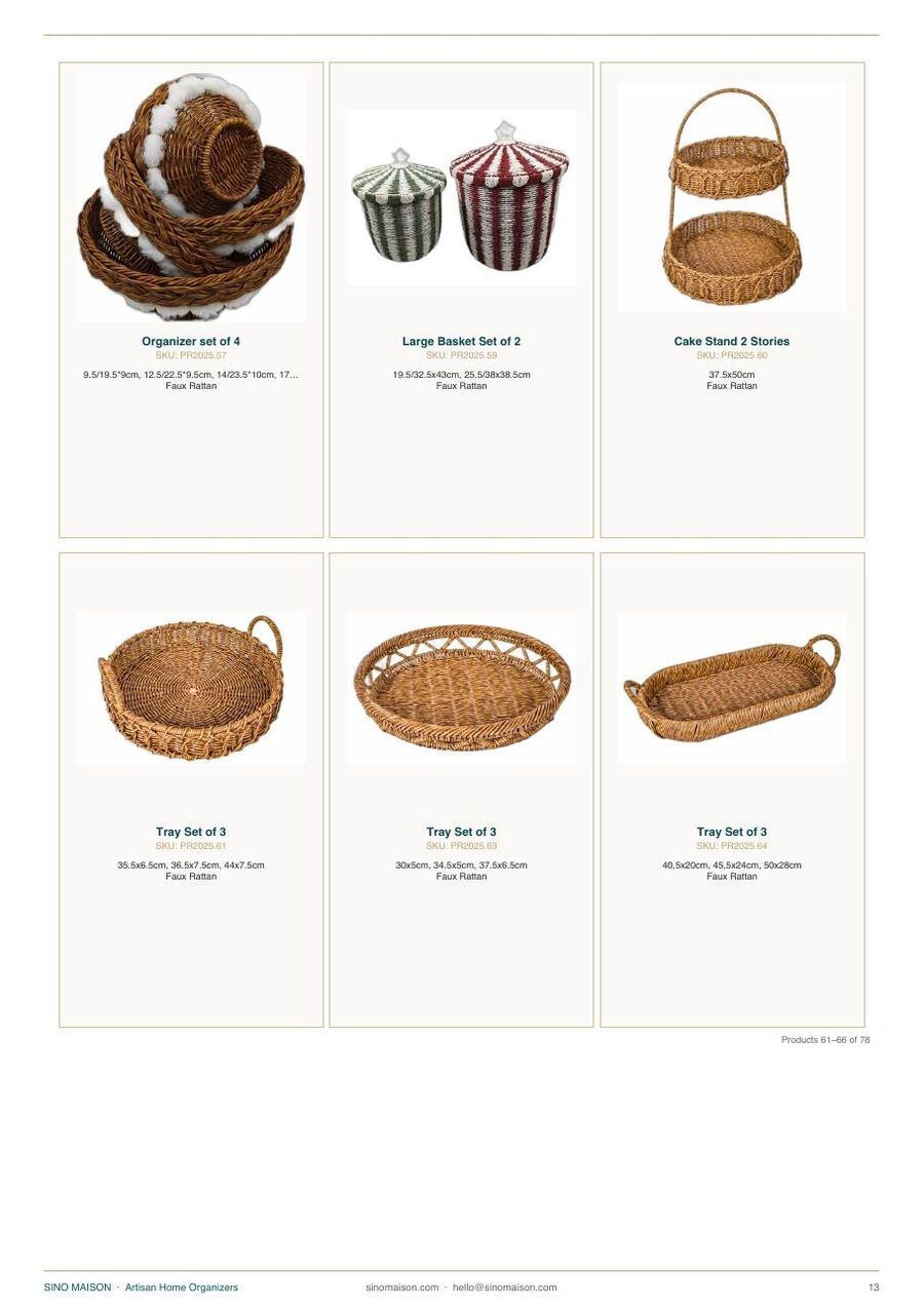 Faux rattan organizer 12