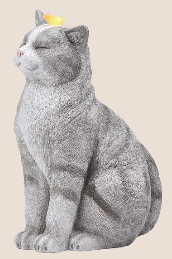Cat with Butterfly & LED 11