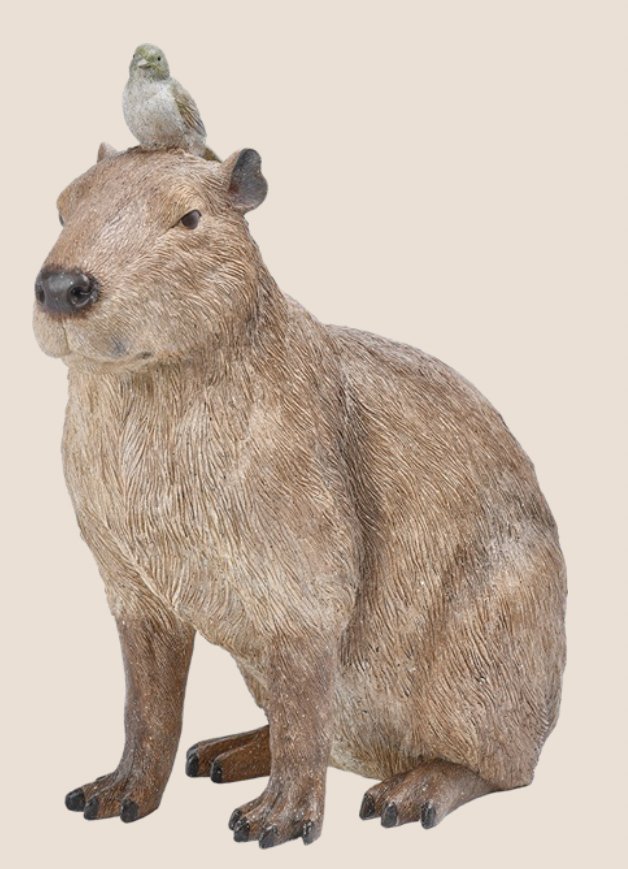 Capybara with Bird 15